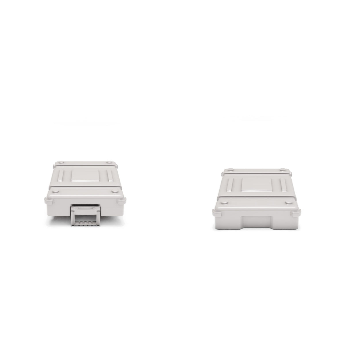 Diorama modelbouw productfoto 2: Diorama opslag & transport: militaire kist type E10 als bouwpakket (ref. 1283D)