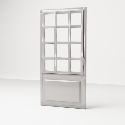 MyPortal 129 0: Diorama Gebäudedetails: Klassische Tür mit Sprossenfenster (Ref. 129D)