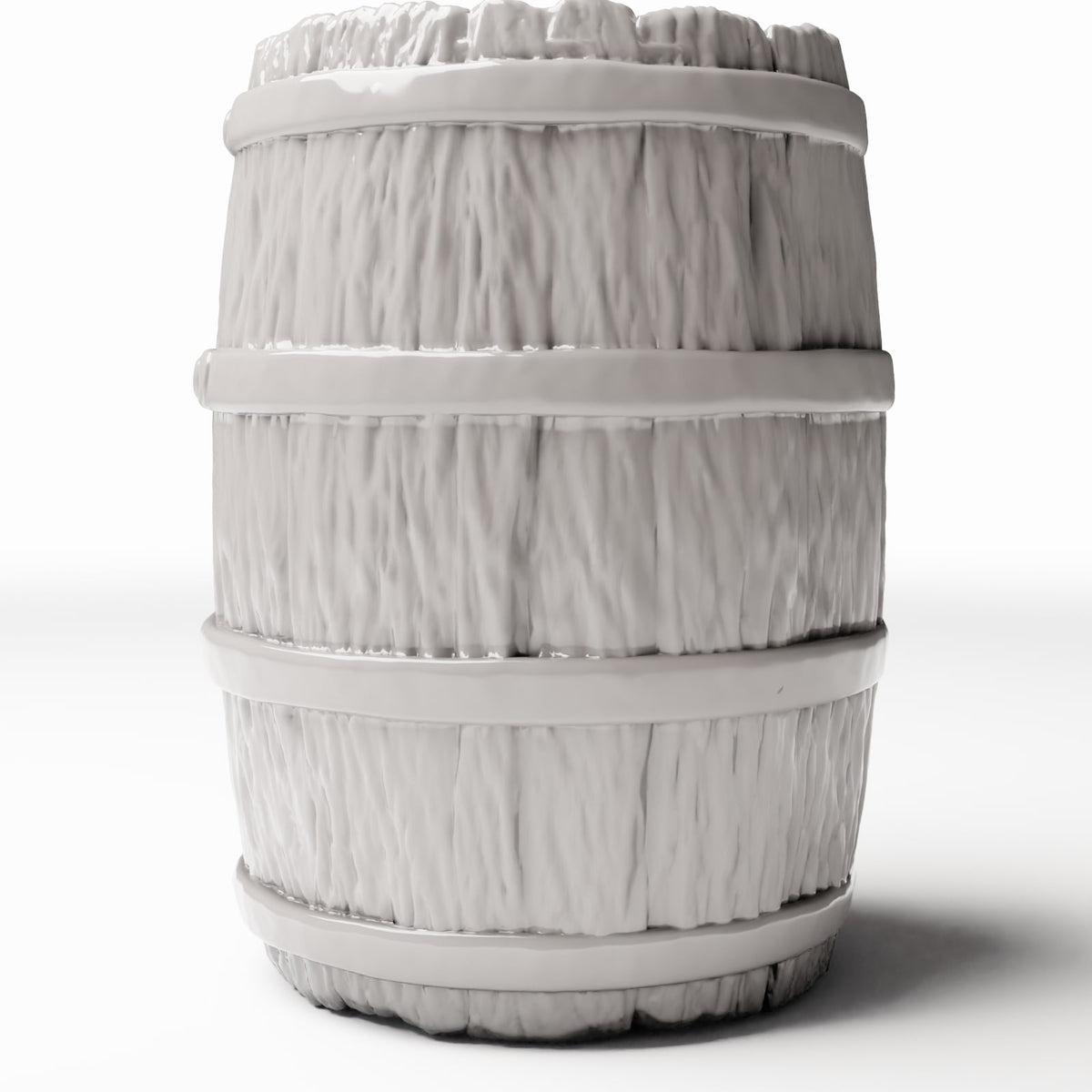 Productfoto diorama en modelbouw 2: Diorama-accessoires: groot houten vat in miniatuur (Ref. 1306D)