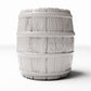 Productfoto diorama en modelbouw 3: Diorama-accessoires: open houten miniatuurvat (Ref. 1312D)