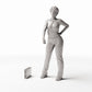 Productfoto diorama en modelbouw 1: Diorama wonen: staand boek voor miniatuurrek (Ref. 1319D)