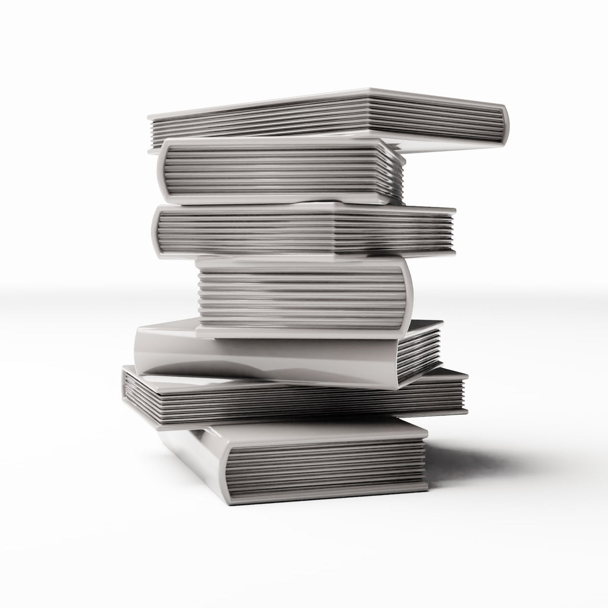 Productfoto diorama en modelbouw 2: Dioramainterieur: stapel boeken voor een miniatuurboekenkast (Ref. 1322D)