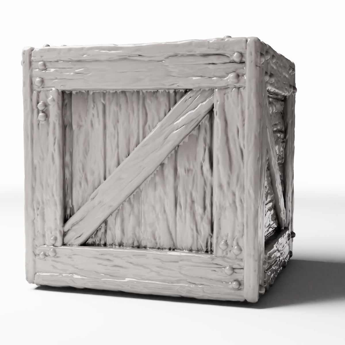 Productfoto diorama en modelbouw 0: Diorama-accessoires: rustieke miniatuurkist (Ref. 1369D)
