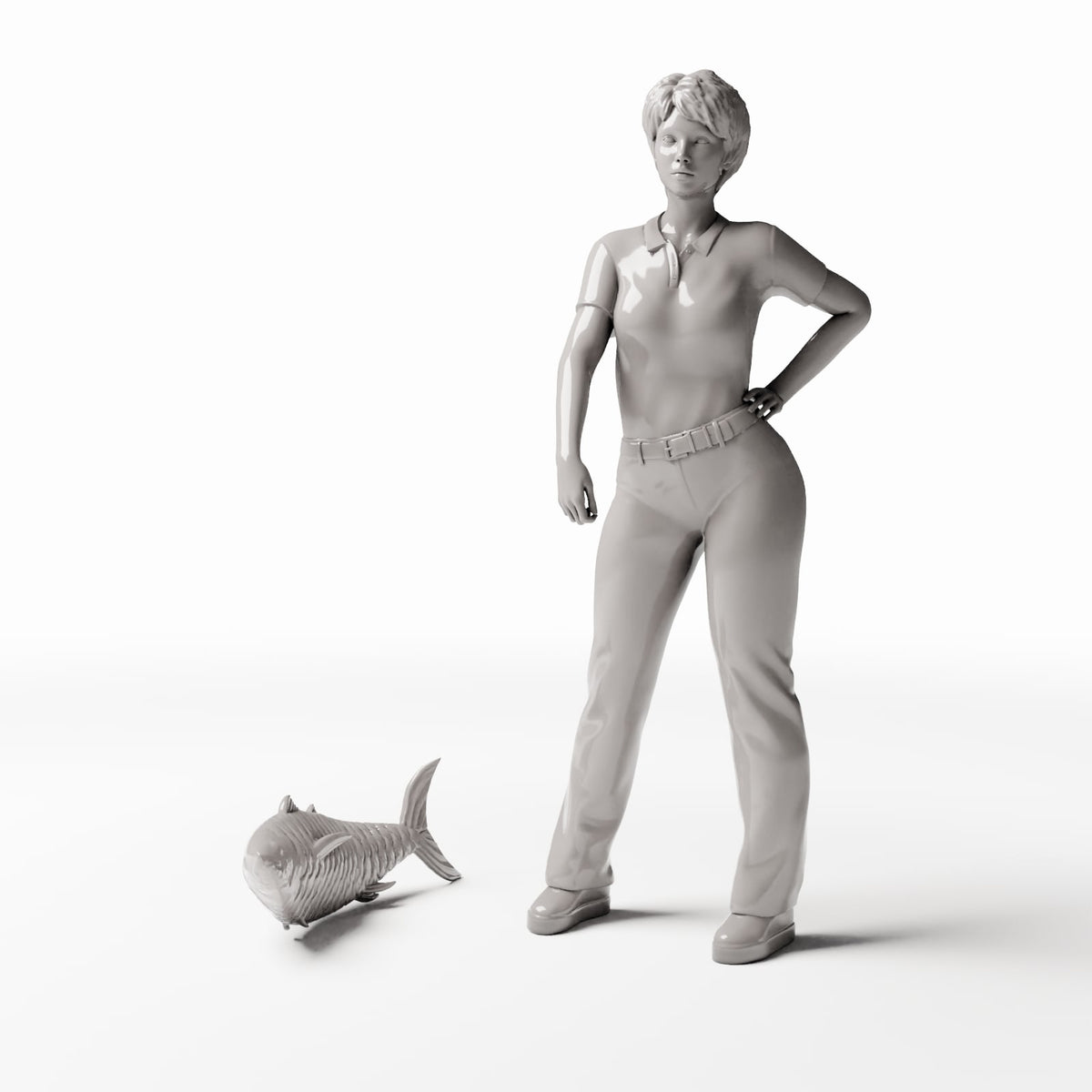 Productfoto diorama en modelbouw 1: Dioramakeuken: tonijn voor de miniatuurkeuken (Ref. 1395D)
