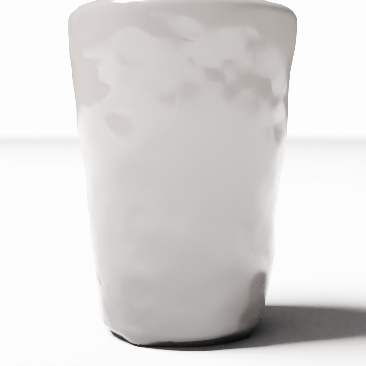 Productfoto diorama en modelbouw 3: Dioramakeuken: rustieke ijzeren beker als miniatuurservies (Ref. 1410D)