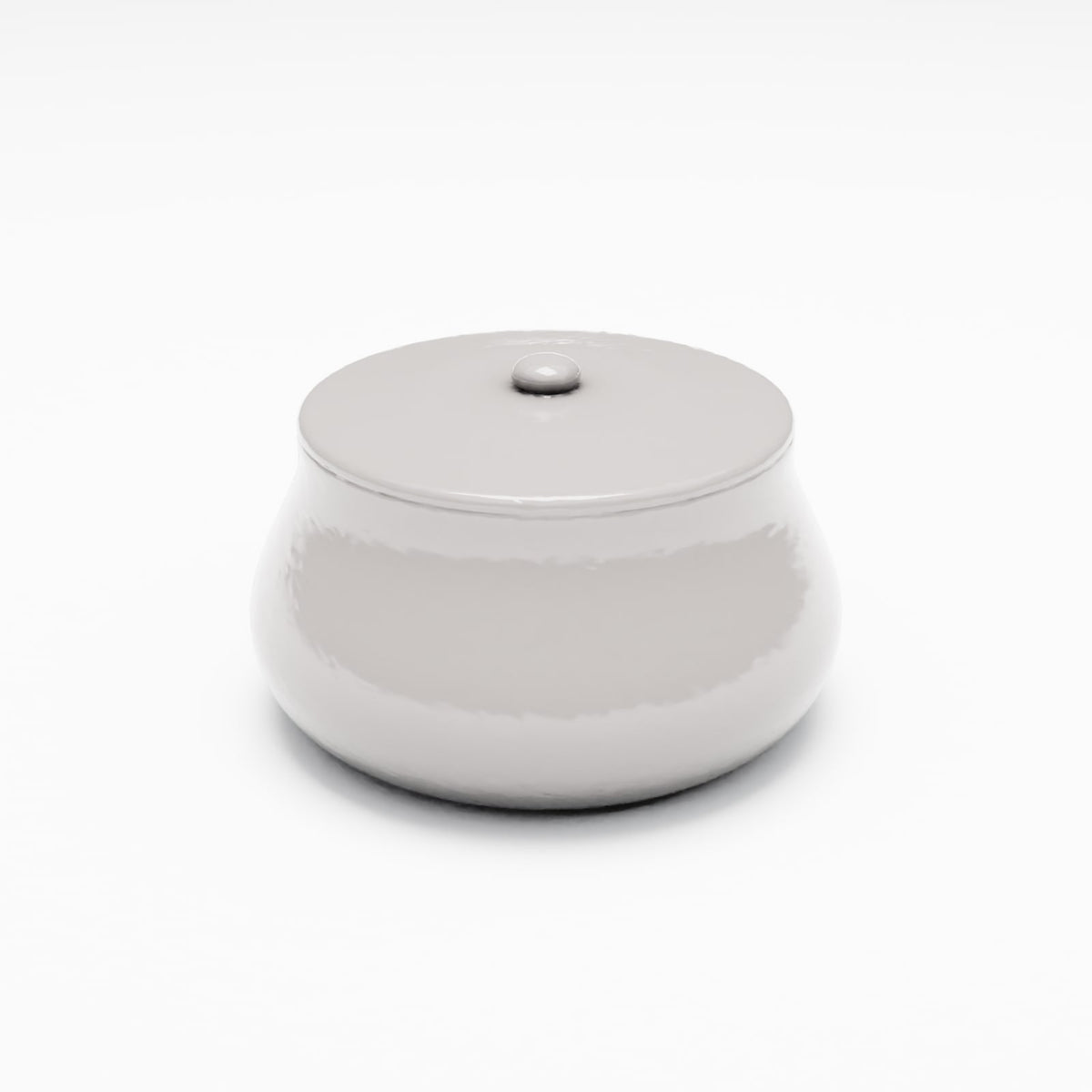 Productfoto diorama en modelbouw 0: Dioramakeuken: miniatuur gietijzeren pan met deksel (Ref. 1411D)