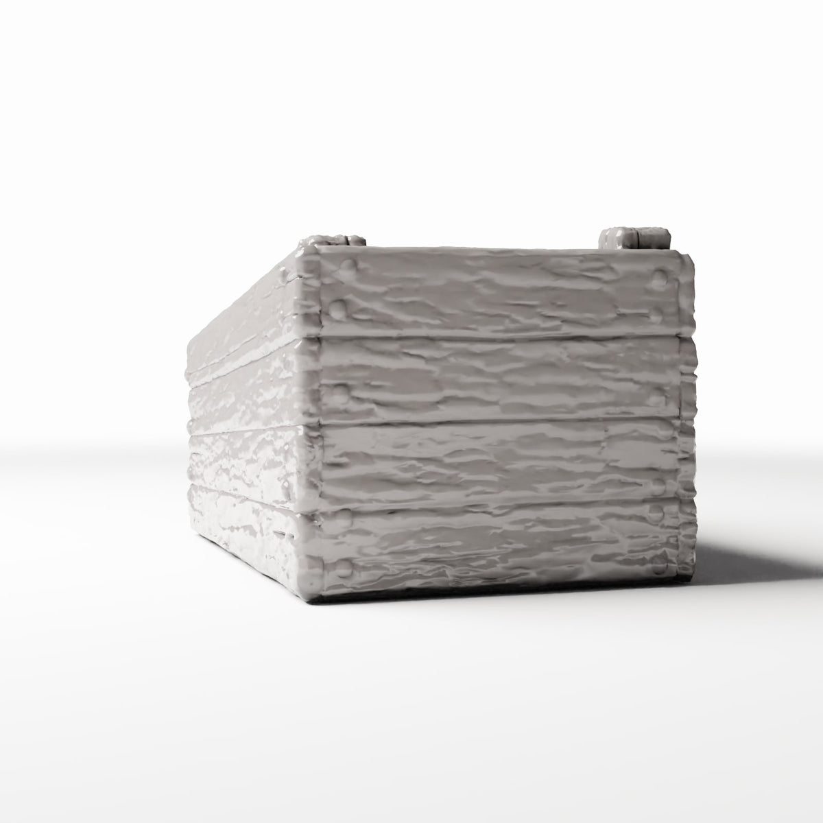 Productfoto diorama en modelbouw 3: Marktaccessoires voor diorama's: fruitkist (Ref. 1419D)