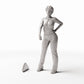 Productfoto diorama en modelbouw 1: Dioramakeuken: stuk vlees voor een miniatuurkeuken (Ref. 1428D)