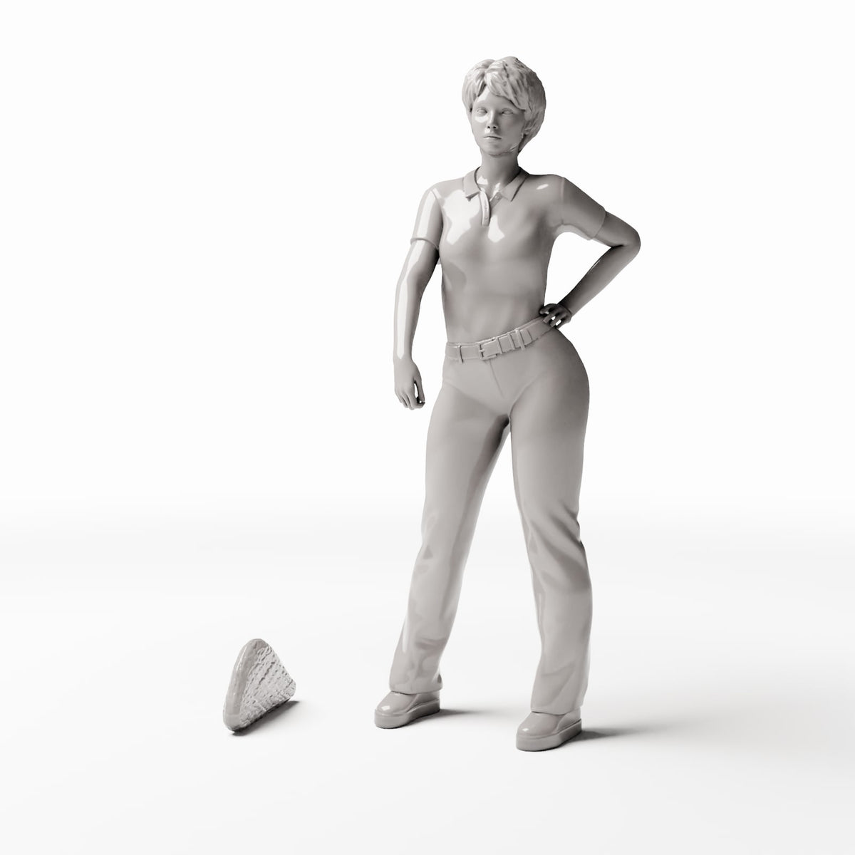 Productfoto diorama en modelbouw 1: Dioramakeuken: stuk vlees voor een miniatuurkeuken (Ref. 1428D)