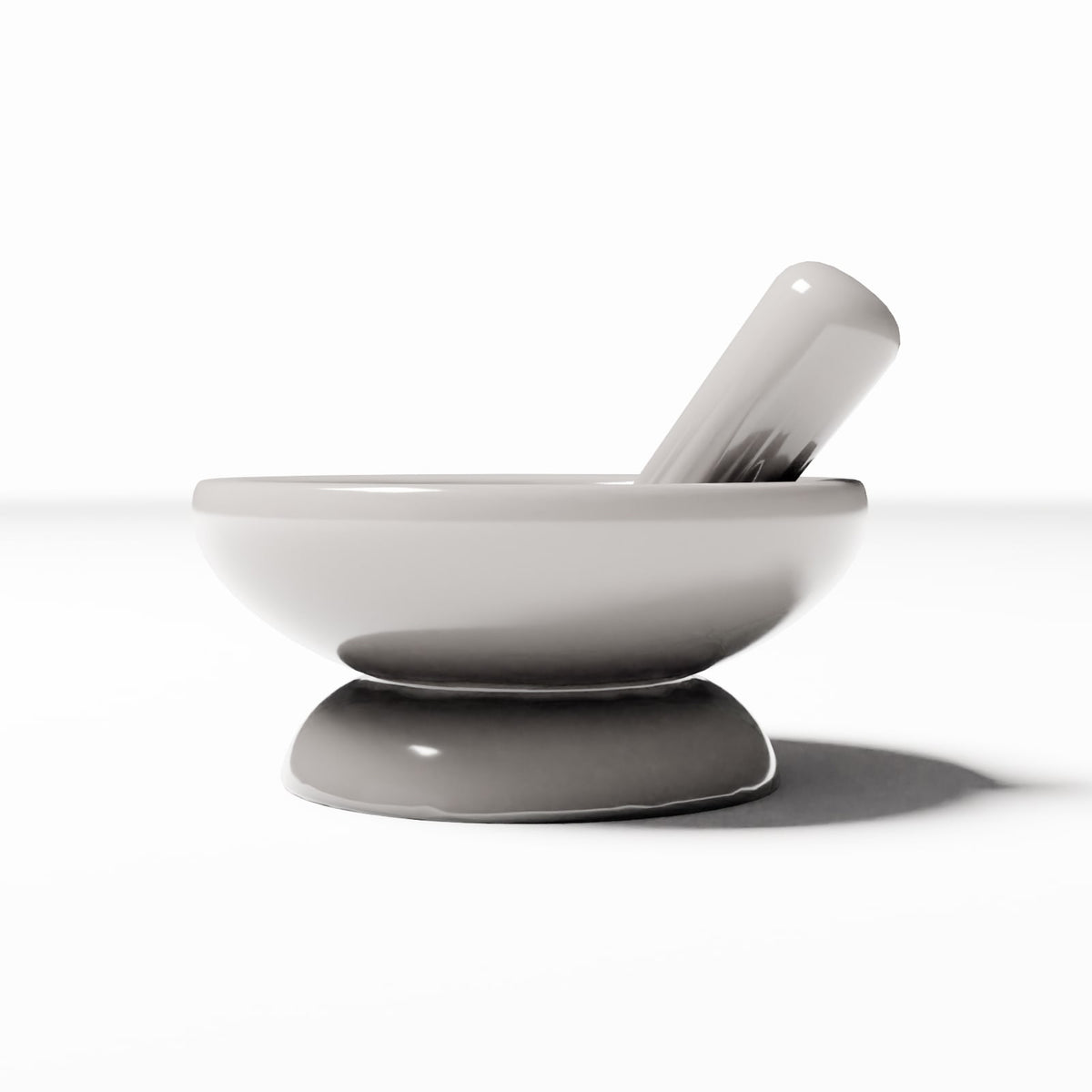 Productfoto diorama en modelbouw 0: Keukenaccessoires voor diorama: keukenmortier met stamper (Ref. 1436D)