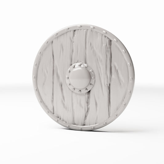 Productfoto diorama en modelbouw 0: Militair diorama: houten schild als accessoire voor militaire diorama’s (Ref. 1454D)