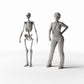 Productfoto diorama en modelbouw 1: Dioramaterrein: anatomisch menselijk skelet (Ref. 1455D)