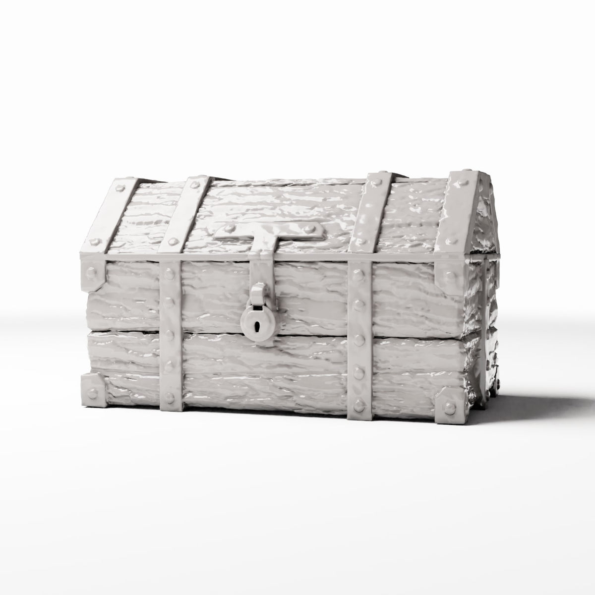 Productfoto diorama en modelbouw 0: Diorama-opslag: grote schatkist met hangslot (Ref. 1463D)