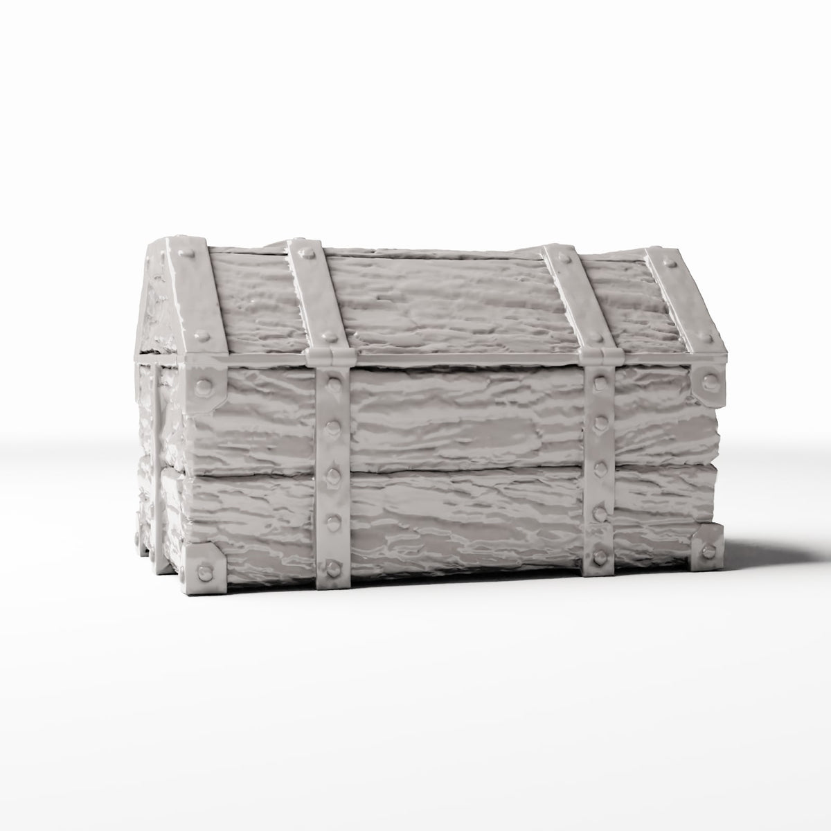 Productfoto diorama en modelbouw 3: Diorama-opslag: grote schatkist met hangslot (Ref. 1463D)