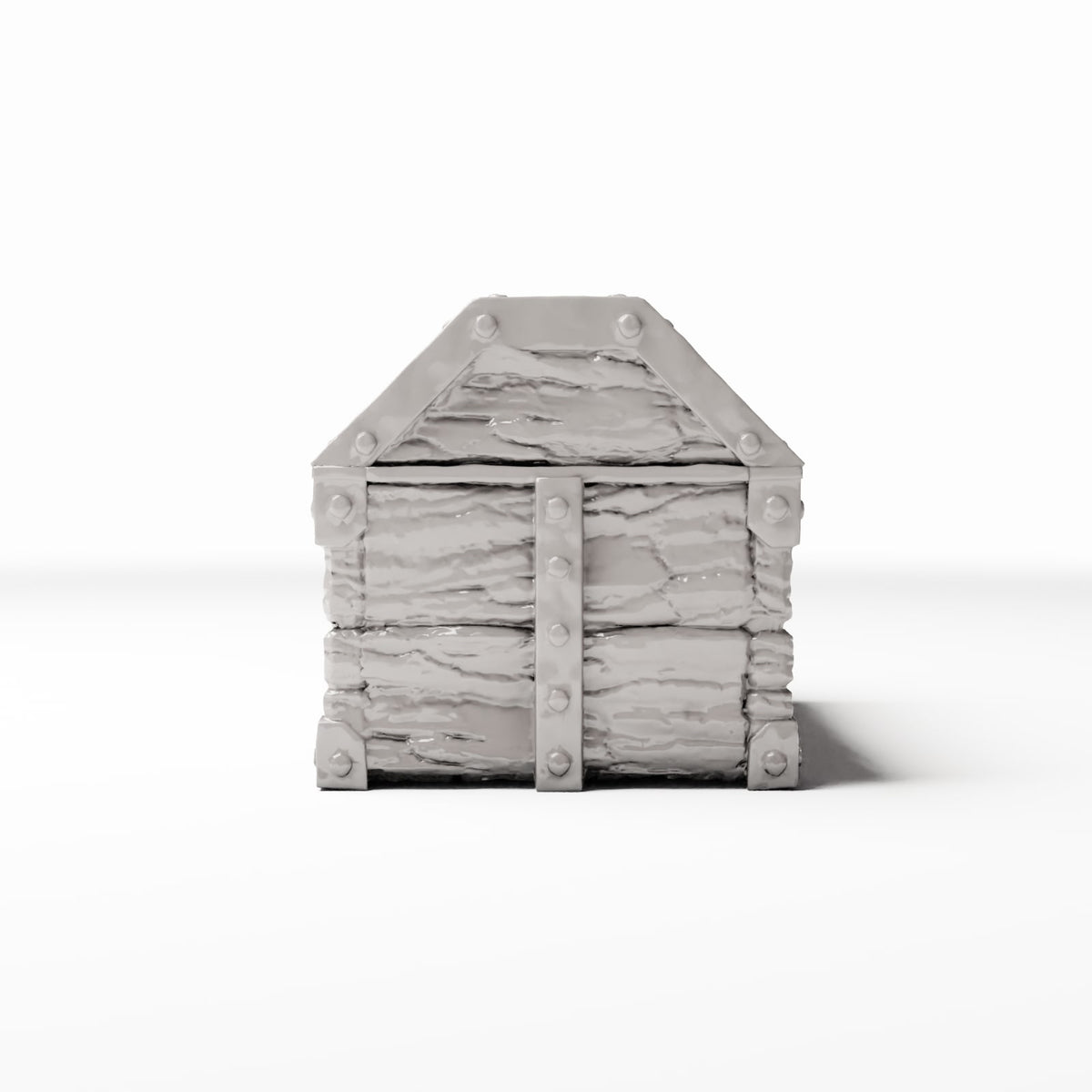 Diorama Modellbau Produktfoto 2: Diorama Lagerzubehör: Mittelgroße Schatztruhe (Ref. 1464D)