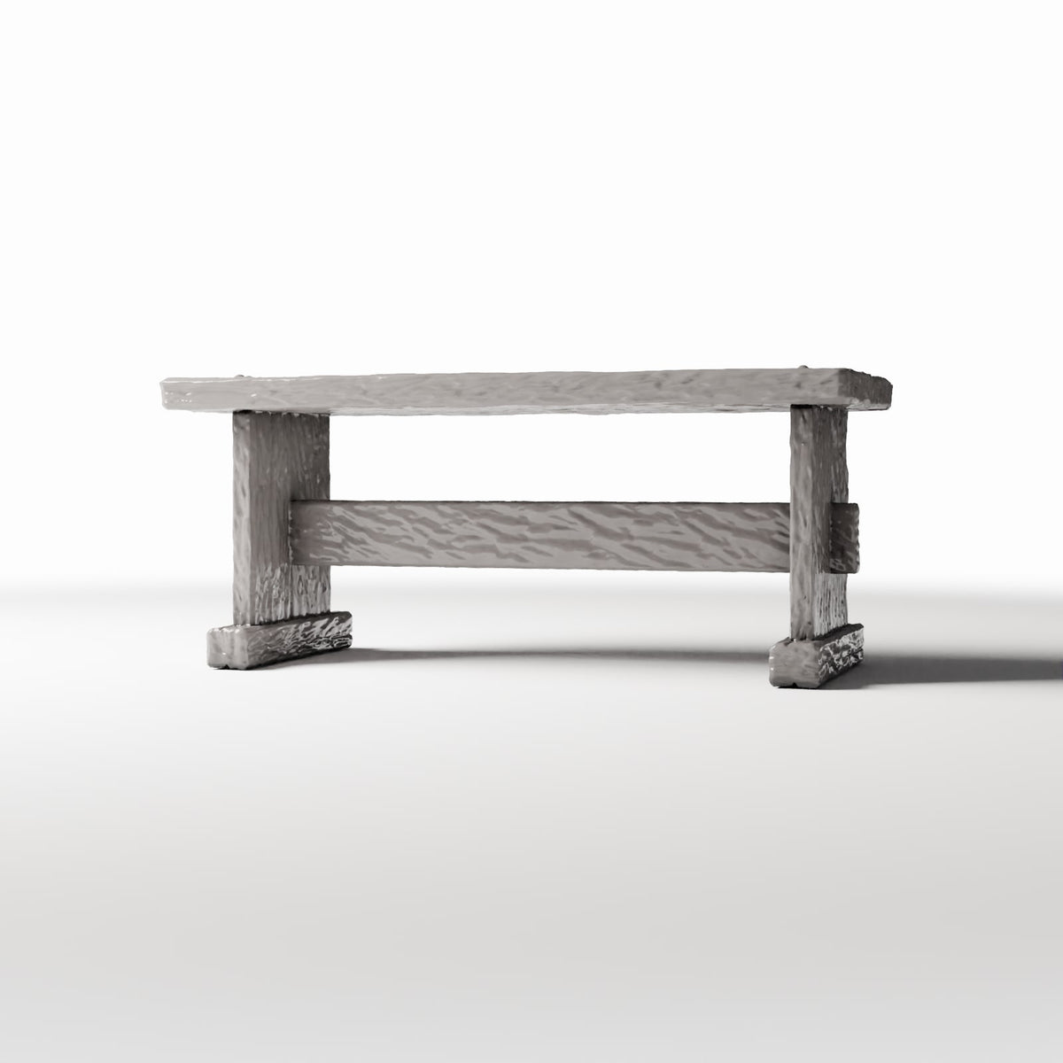 Diorama Modellbau Produktfoto 0: Diorama Küche: Rustikaler Holztisch für die Miniaturküche (Ref. 1499D)