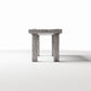 Productfoto diorama en modelbouw 2: Dioramakeuken: rustieke houten tafel voor de miniatuurkeuken (Ref. 1502D)