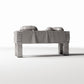 Productfoto diorama en modelbouw 3: Dioramakeuken: rustieke miniatuurtafel met brood (Ref. 1506D)
