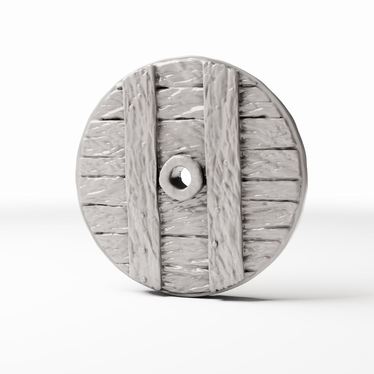 Productfoto diorama en modelbouw 0: Dioramawerkplaats: rustiek houten wiel voor werkplaatsdiorama’s (Ref. 1507D)