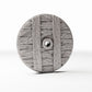 Productfoto diorama en modelbouw 3: Dioramawerkplaats: rustiek houten wiel voor werkplaatsdiorama’s (Ref. 1507D)