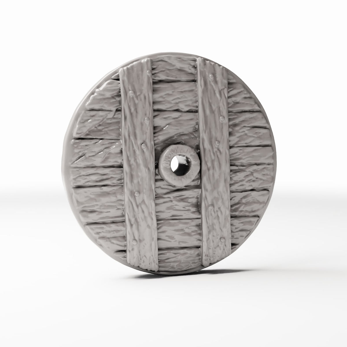 Productfoto diorama en modelbouw 3: Dioramawerkplaats: rustiek houten wiel voor werkplaatsdiorama’s (Ref. 1507D)