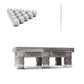 Diorama-modelbouw productfoto 3: Diorama-meubels: Prachtige biljarttafel met accessoires (Ref. 1509D)