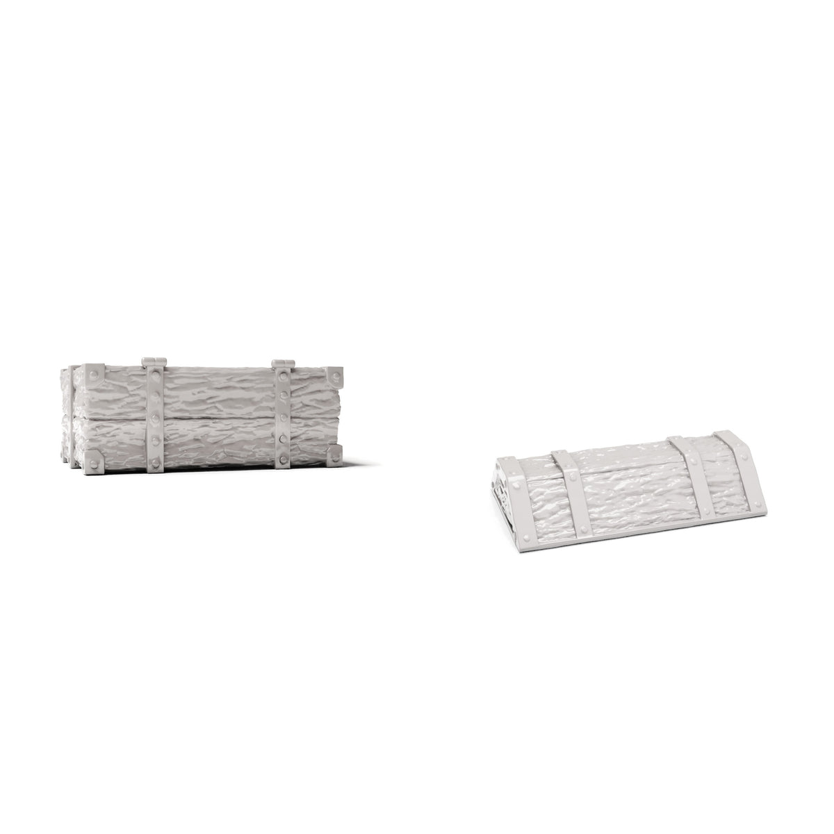 Productfoto diorama en modelbouw 3: Diorama-opslagaccessoire: geopende schatkist, middelgroot (Ref. 1522D)