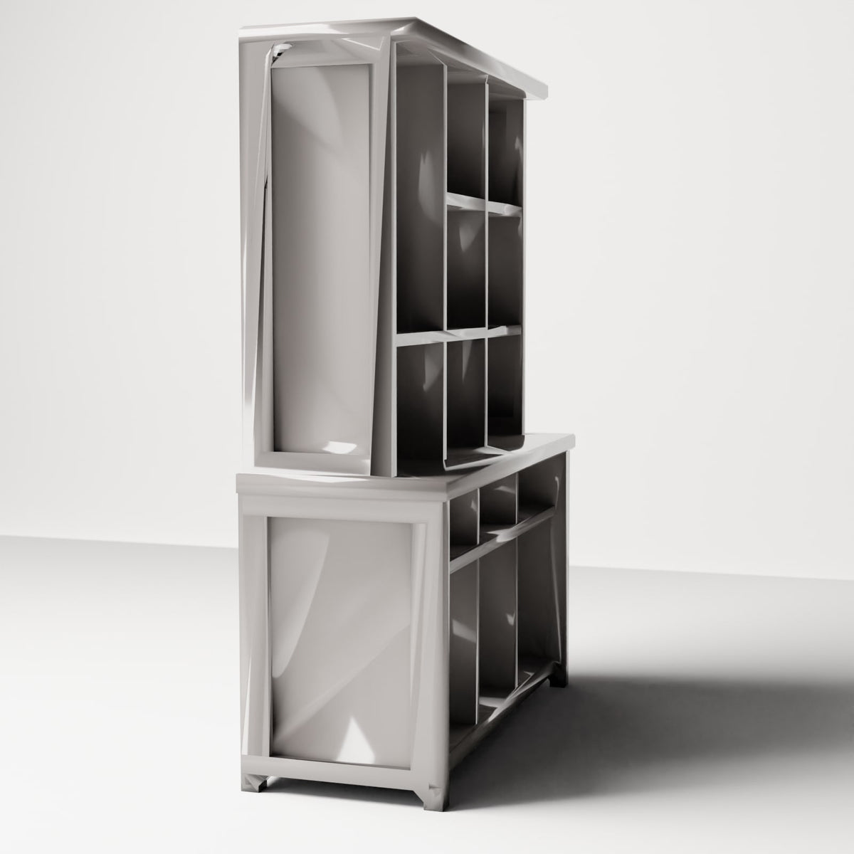 MyPortal 156 0: Diorama-inrichting: Hoge keukenkast (Ref. 156D)