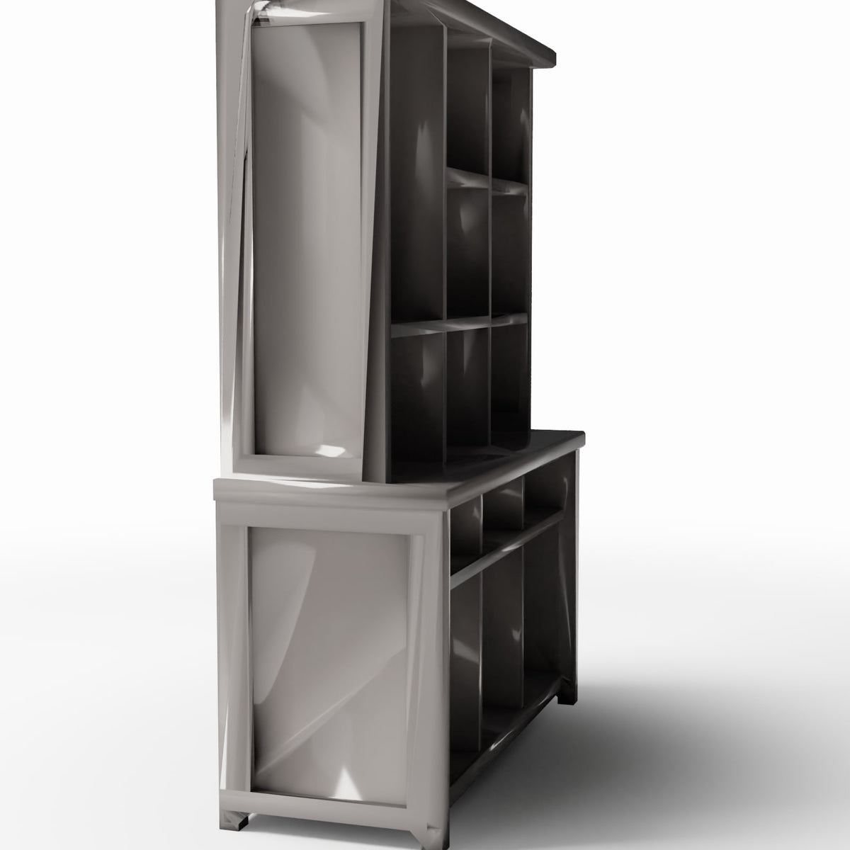 Productfoto diorama en modelbouw 0: Diorama-inrichting: Hoge keukenkast (Ref. 156D)