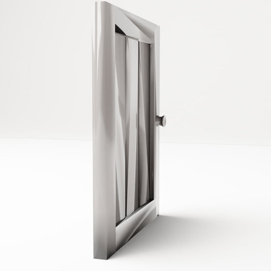 MyPortal 158 0: Dioramameubels: hoge kastdeur met knop (Ref. 158D)