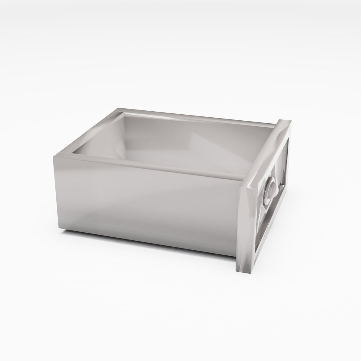 Productfoto diorama en modelbouw 0: Dioramameubels: Hoge keukenkast-uittrek met lade (Ref. 161D)