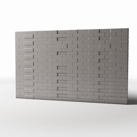 Productfoto diorama en modelbouw 0: Dioramagebouw: beschadigde bakstenen muur als architectonisch detail (Ref. 1624D)