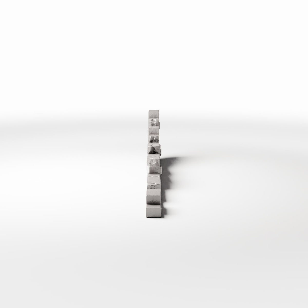 Diorama Modellbau Produktfoto 2: Diorama Architektur: Beschädigte Ziegelmauer als Gebäudedetail (Ref. 1628D)