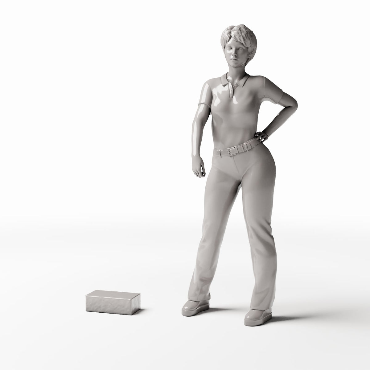 Productfoto diorama en modelbouw 1: Dioramagebouw: klein bakstenen muursegment (Ref. 1638D)