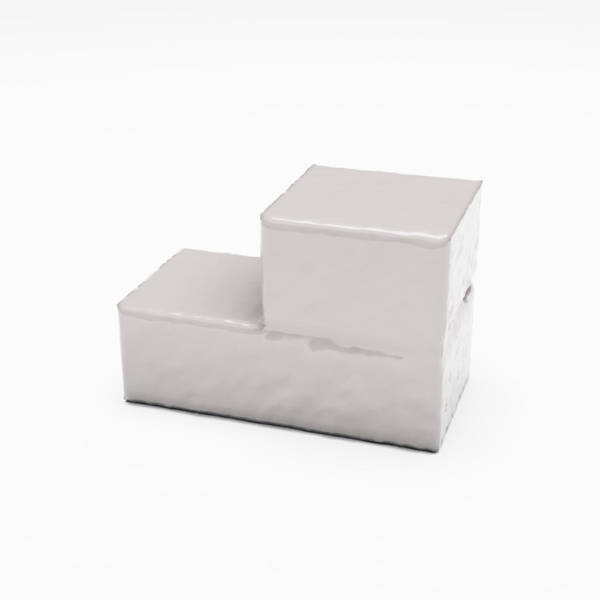 Productfoto diorama en modelbouw 0: Dioramagebouwdetail: getrapt muurdeel (Ref. 1639D)
