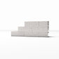 Productfoto diorama en modelbouw 0: Diorama-architectuur: getrapt bakstenen muursegment (Ref. 1642D)