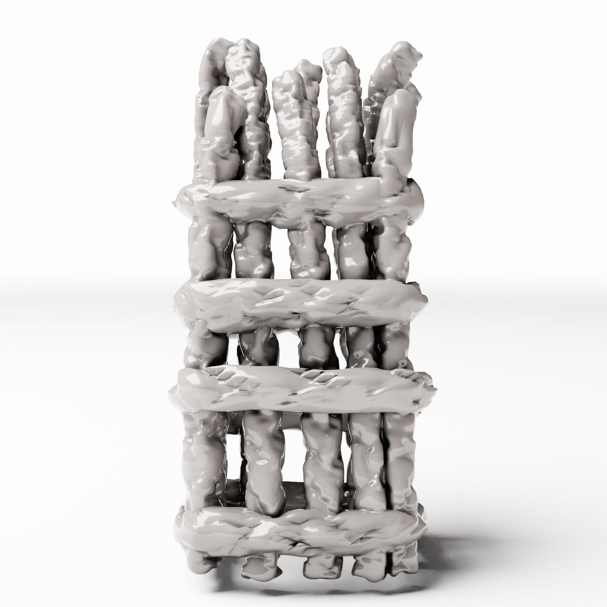Productfoto diorama en modelbouw 2: Dioramagebouw: beschadigde steunpilaar voor veldschuilplaats (Ref. 1652D)