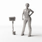 Productfoto diorama en modelbouw 1: Militair diorama: miniatuurprojector voor militaire uitrusting (Ref. 1740D)