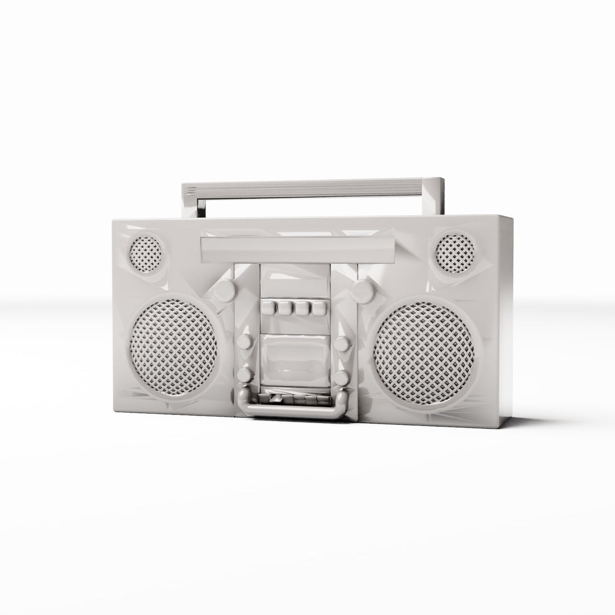 Productfoto diorama en modelbouw 0: Militair diorama: draagbare cassetteradio als accessoire voor militair modelbouwen (Ref. 1747D)