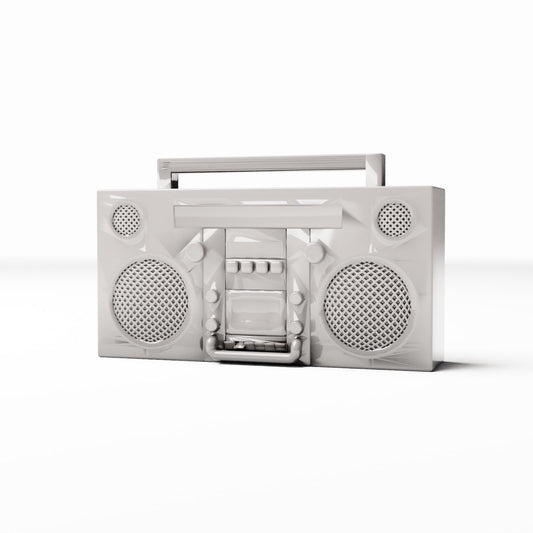 Productfoto diorama en modelbouw 0: Militair diorama: draagbare cassetteradio als accessoire voor militair modelbouwen (Ref. 1747D)
