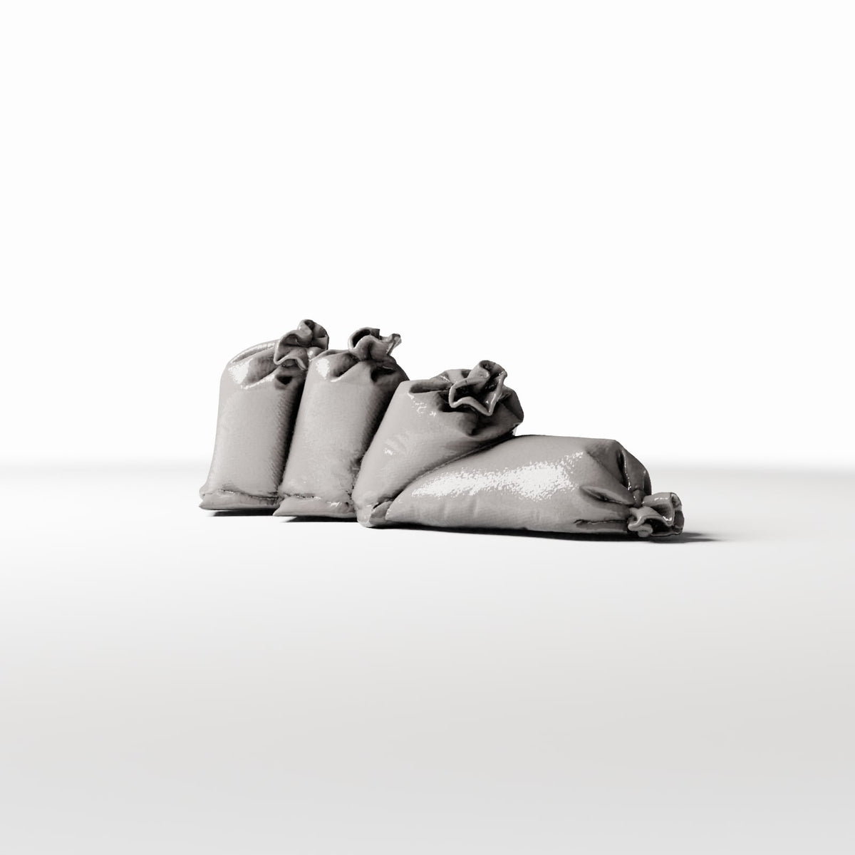 Productfoto diorama en modelbouw 0: Diorama-accessoires: miniatuurgraanzakken (Ref. 1750D)