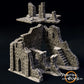 Produktfoto Tabletop 28mm The Printing Goes Ever On (TPGEO)  0: Ruine E - Trümmer einer mittelalterlichen Stadt - Zerstörtes Haus