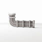 Productfoto diorama en modelbouw 0: Gebouwdetail voor diorama: wandkabel met aansluitkast (Ref. 1800D)