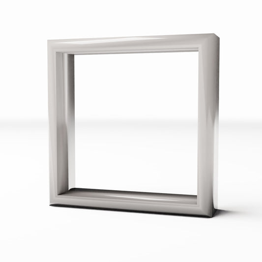 Productfoto diorama en modelbouw 0: Dioramagebouwdetail: vierkant raamkozijn voor veldonderkomen (Ref. 1816D)