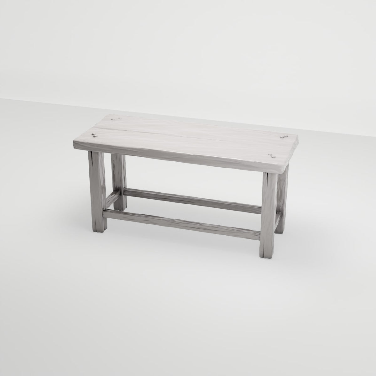 Diorama Modellbau Produktfoto 0: Diorama Möbel: Rustikaler Arbeitstisch aus Holz (Ref. 185D)