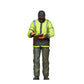 Productfoto diorama en modelbouw miniatuur figuur: verkeersagent met boete en clipboard