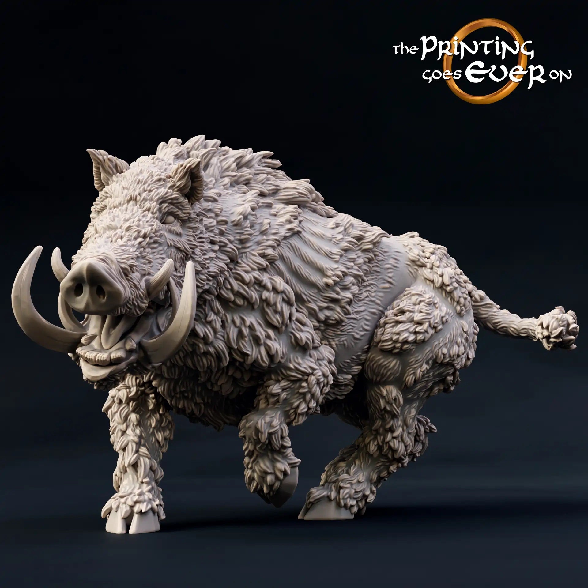 Productfoto Tabletop 28mm The Printing Goes Ever On (TPGEO) 0: Grote Everzwijn: Wild Dier uit de Jungle