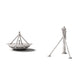 Diorama Modellbau Produktfoto 0: Diorama Militär: Feldantenne mit Parabolschüssel (Ref. 1908D)
