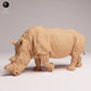 Produktfoto Tier Figur Diorama, Modellbau: 0: Wildtier Figur: fressendes Nördliches Weißes Nashorn – vorgefertigt (Ref 25_07_01)