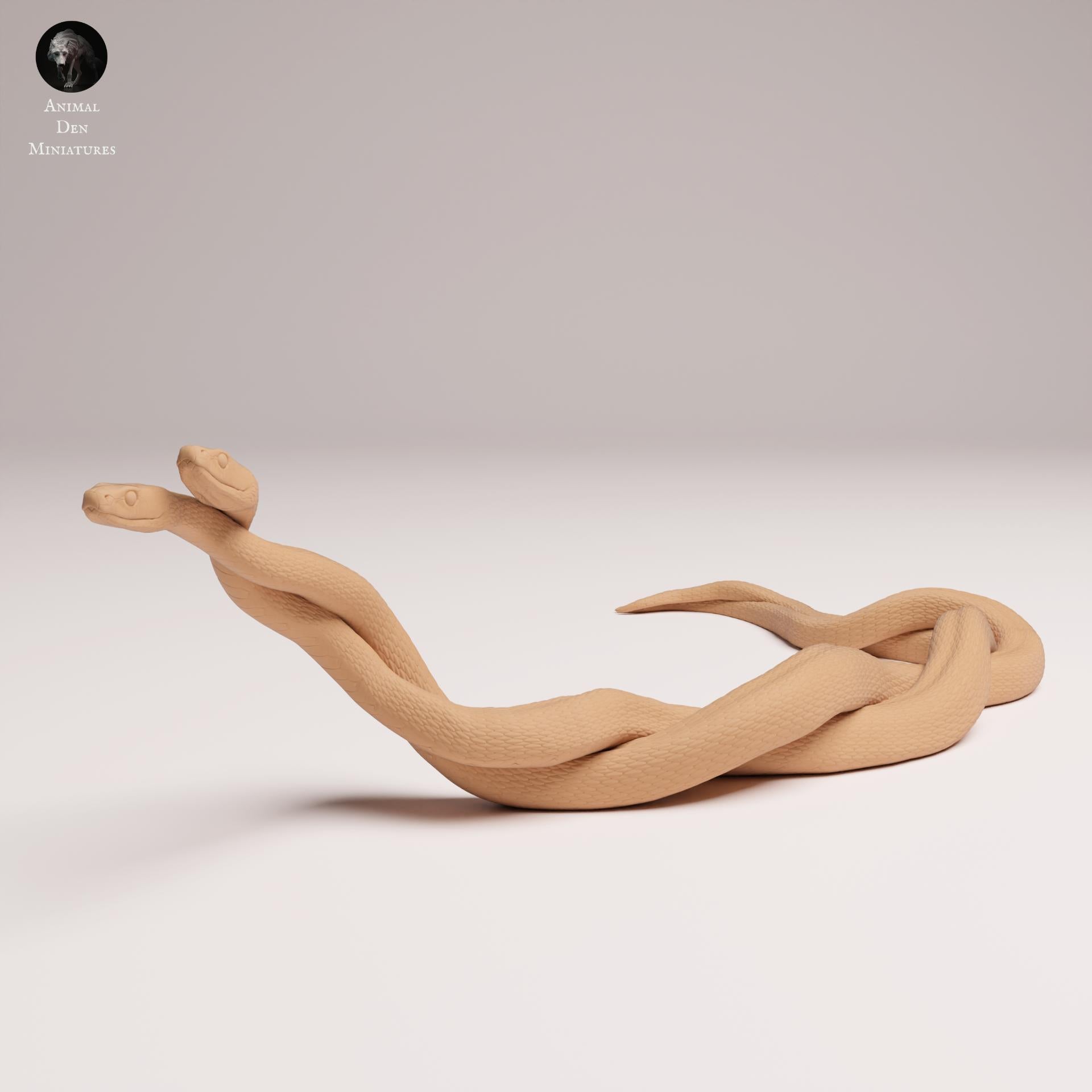 Productfoto Dierfiguur Diorama, Modelbouw: 0: Jungle Dierfiguren: Paarse Zwarte Mambas (Ref 25_08_11)